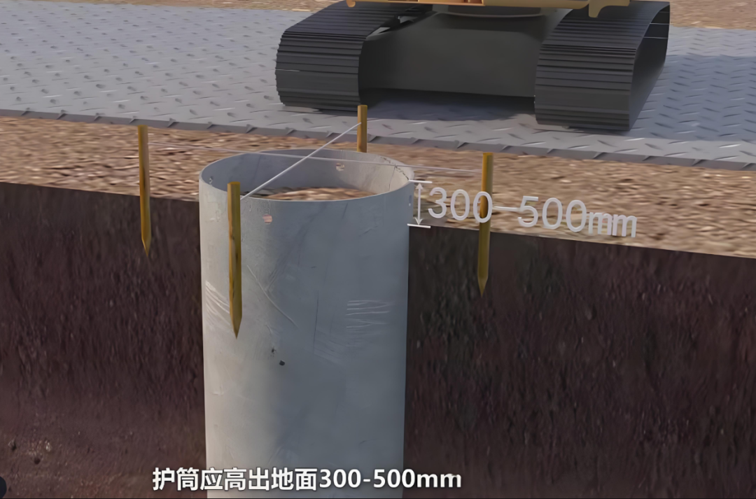 孔口护筒